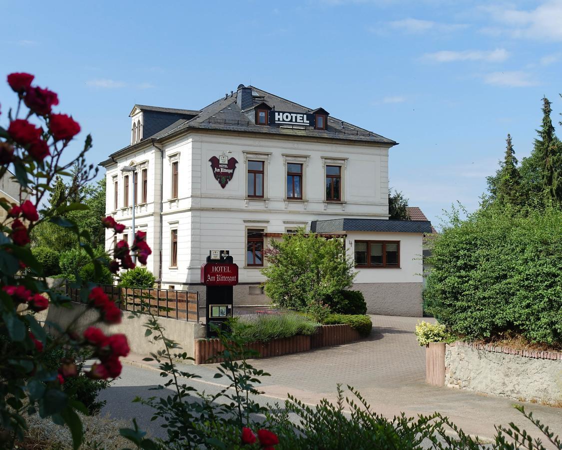 Hotel Am Rittergut Frankenberg Exteriör bild