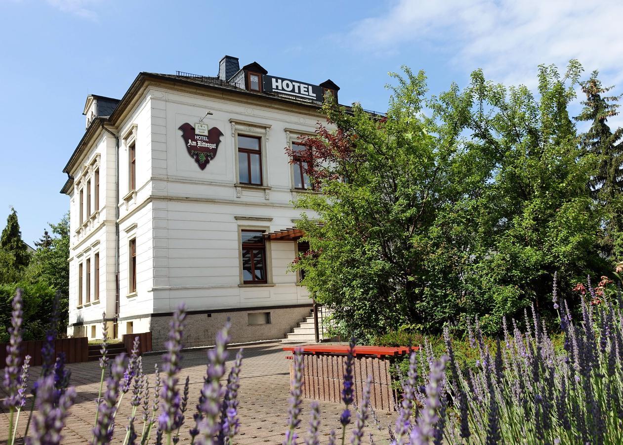 Hotel Am Rittergut Frankenberg Exteriör bild