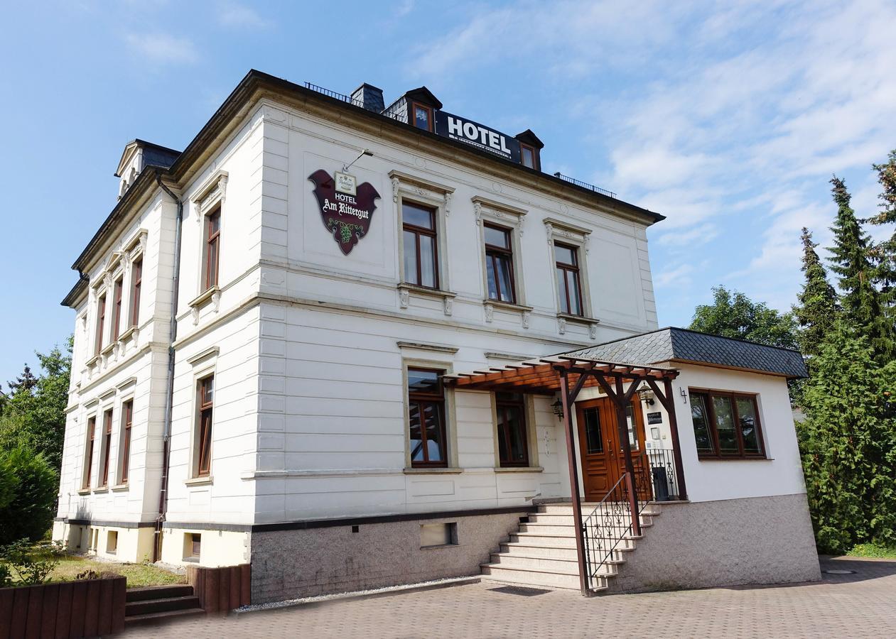 Hotel Am Rittergut Frankenberg Exteriör bild